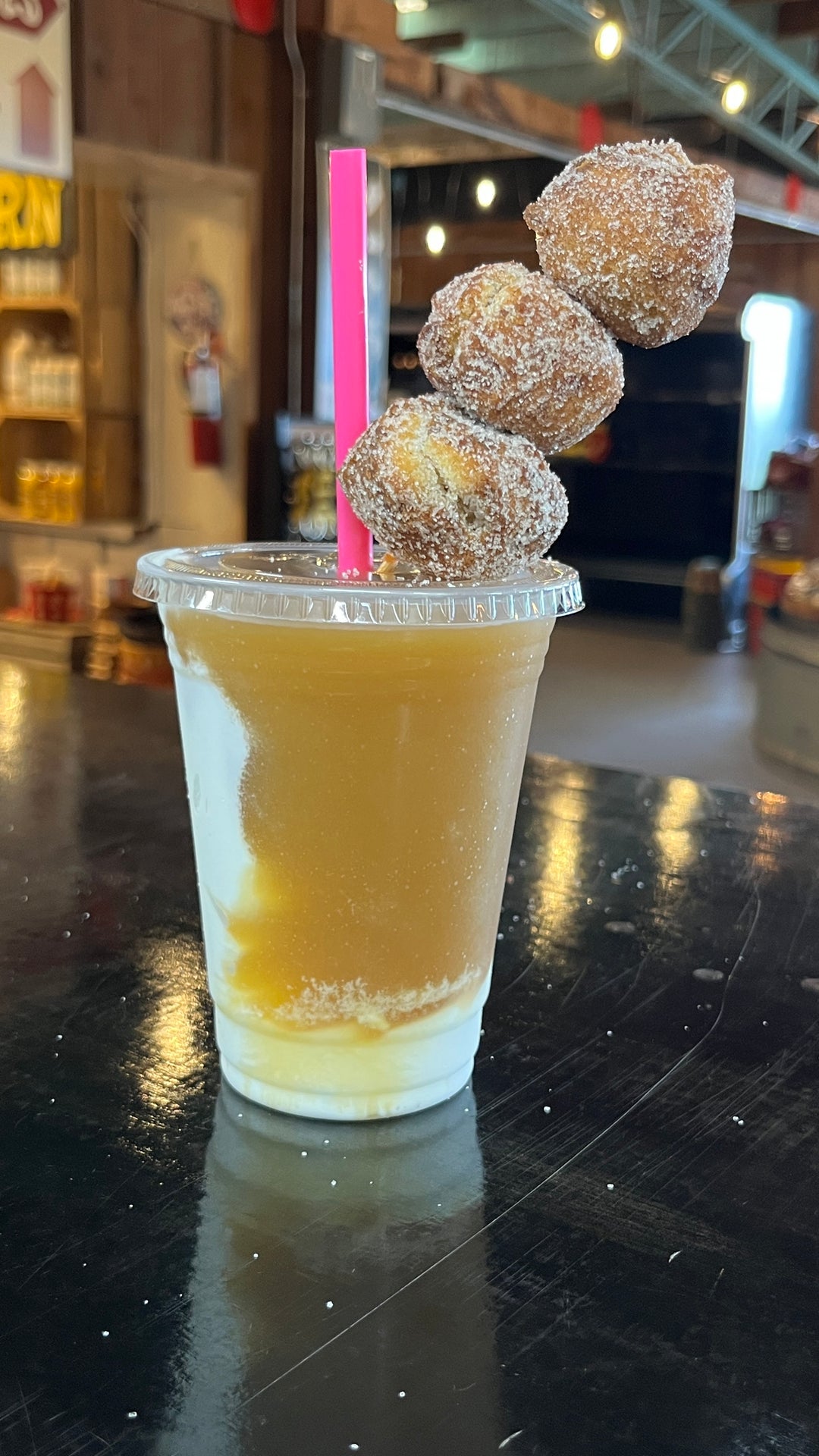 Apple Cider Ice Cream Float (16 oz)