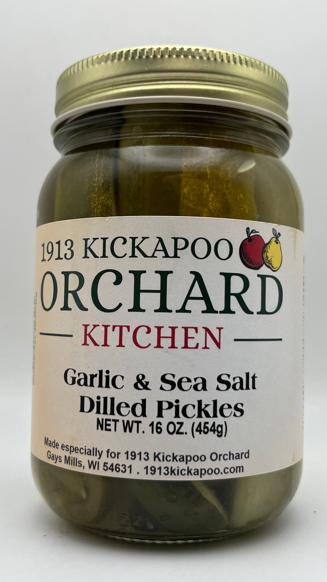 Garlic & Sea Salt Dilled Pickles