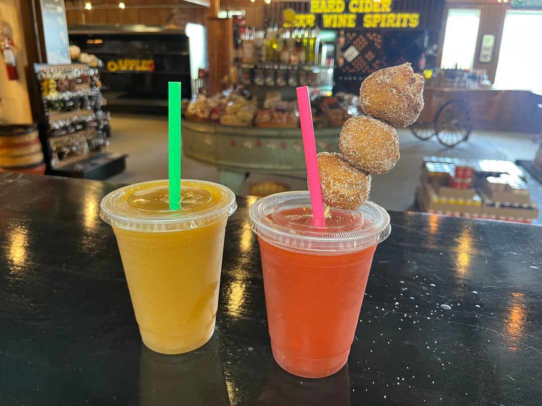 Apple Cider or Cherry Slushie (12 oz)