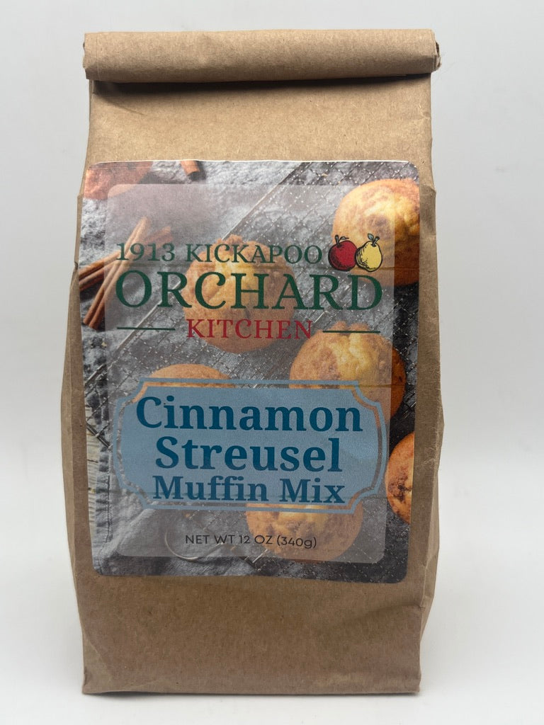 Cinnamon Streusel Muffin Mix – 12 oz