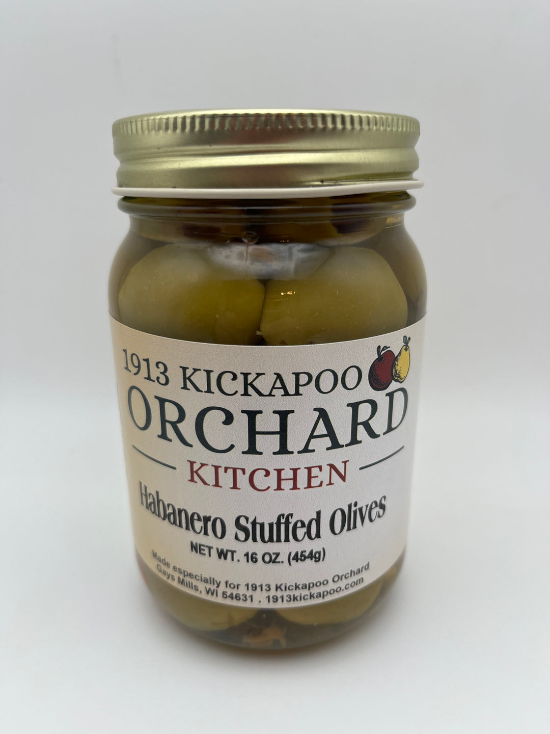 Habanero Stuffed Olives