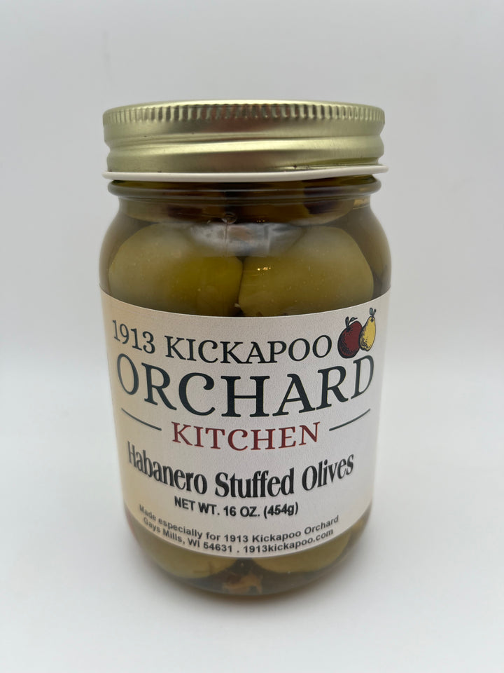 Habanero Stuffed Olives