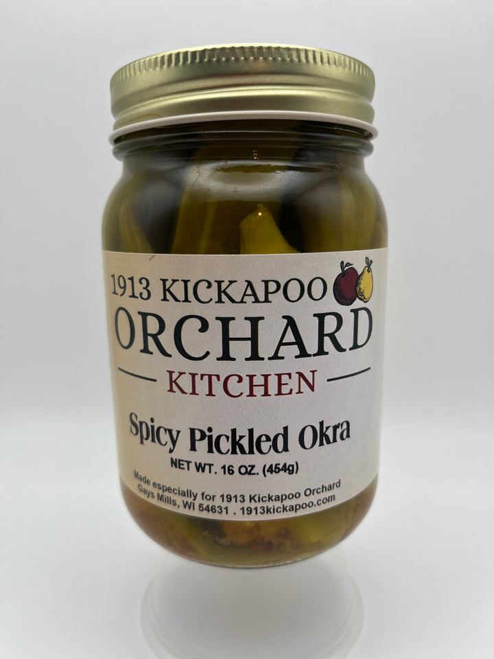 Spicy Pickled Okra