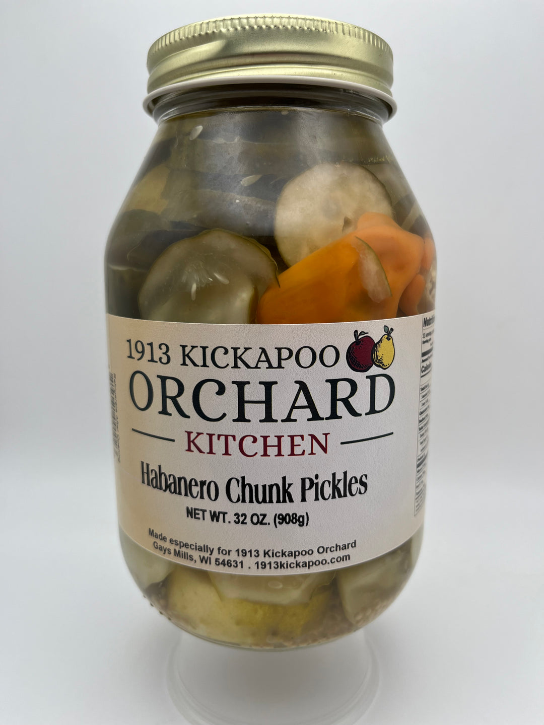 Habanero Chunk Pickles