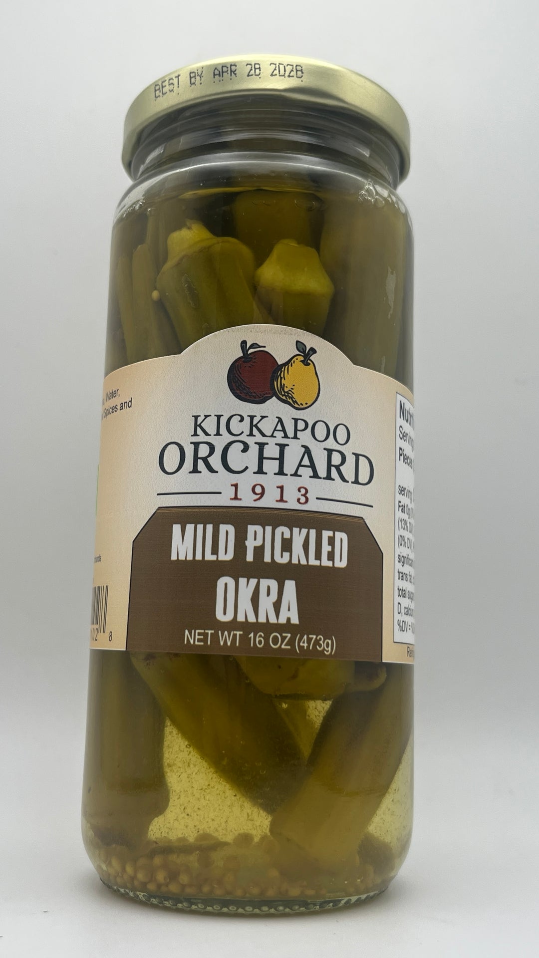 Mild Pickled Okra
