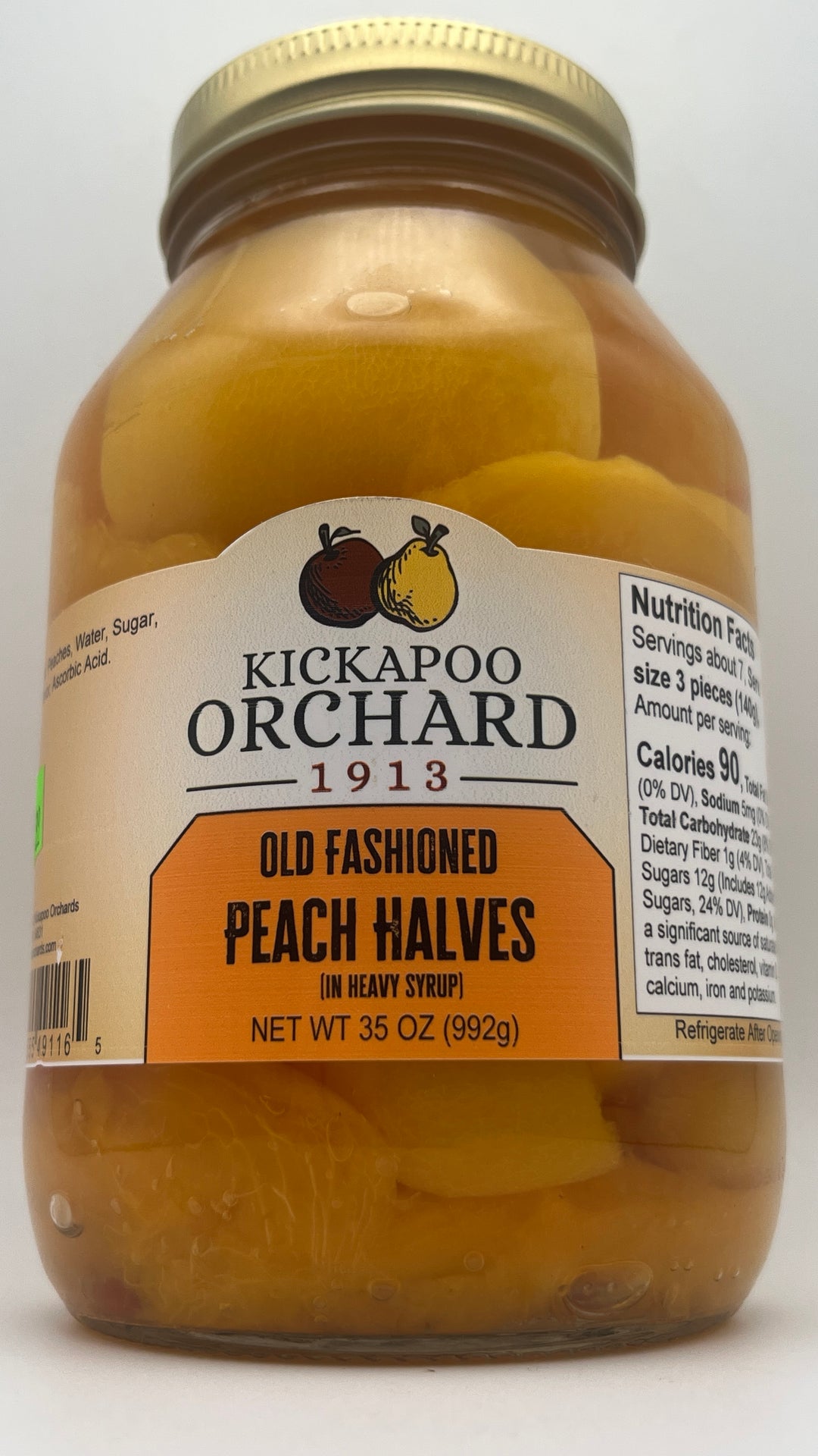 Old Fashioned Peach Halves