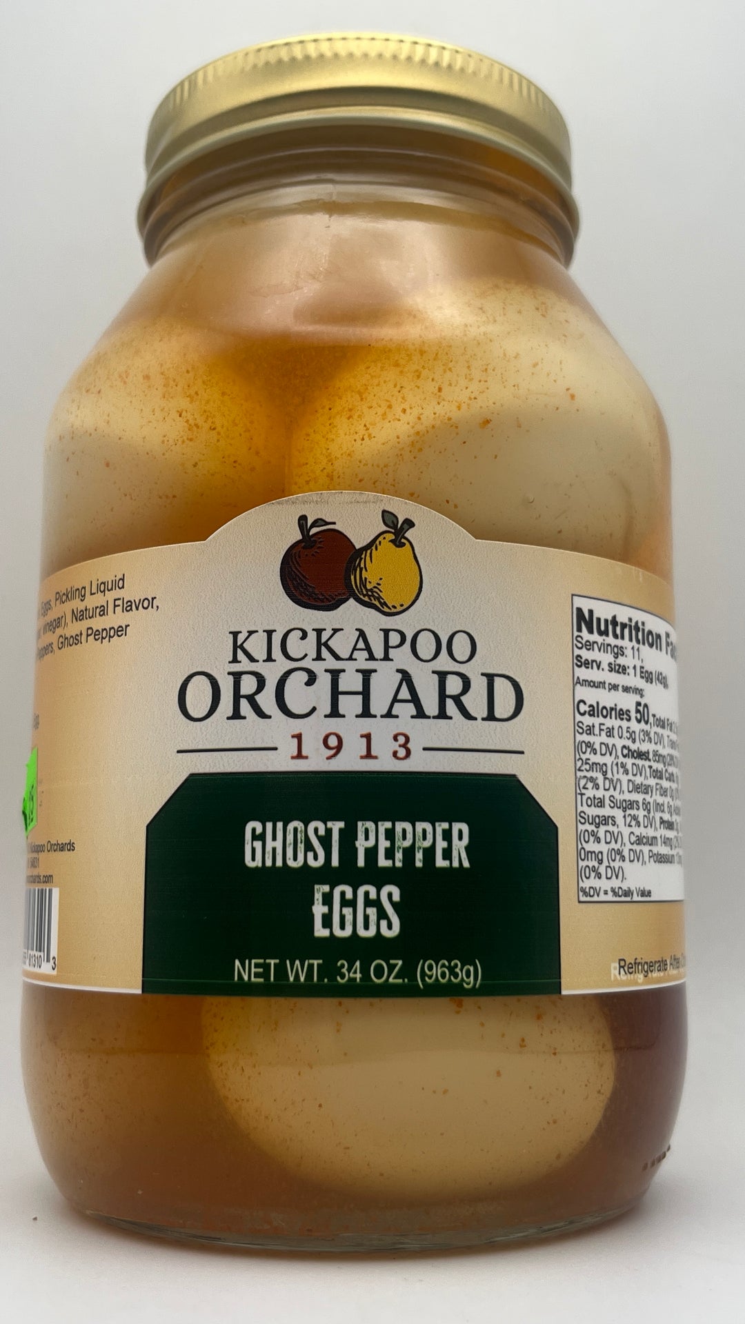 Ghost Pepper Eggs