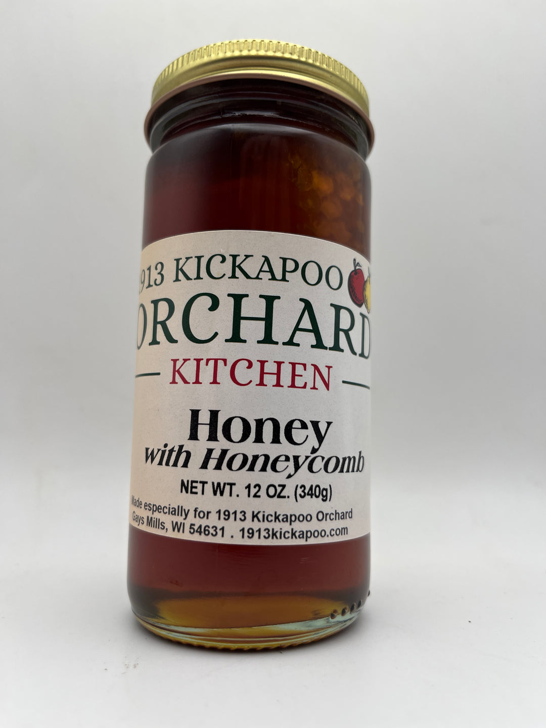 Honey Jar with Honeycomb