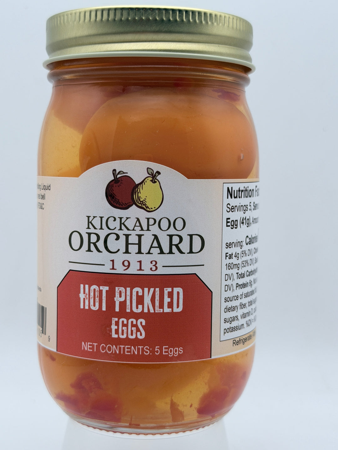 Hot Pickled Eggs