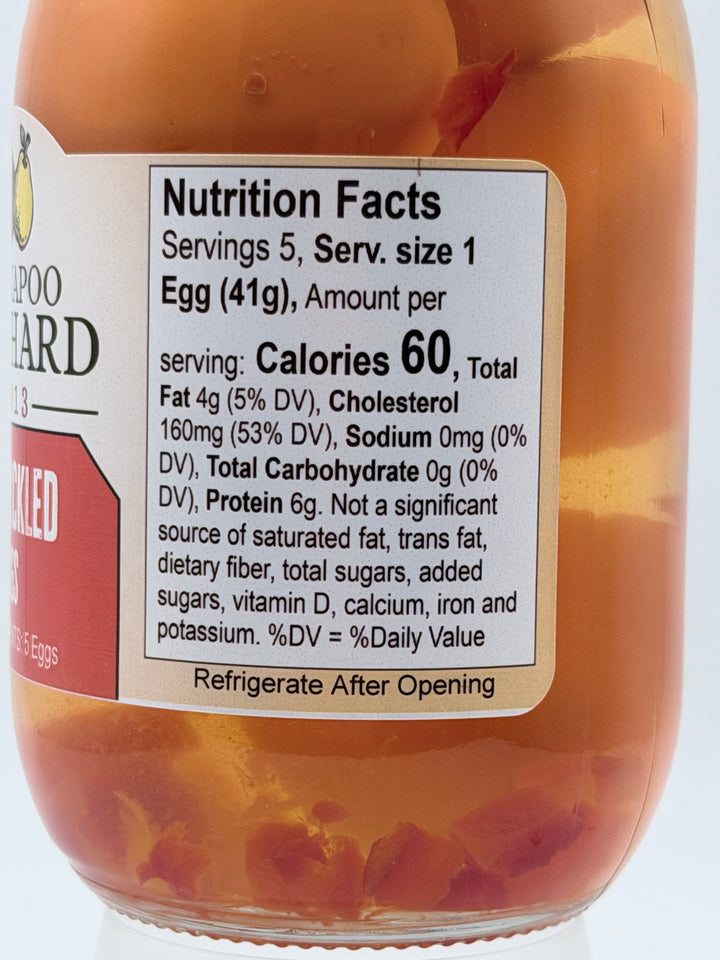 Hot Pickled Eggs