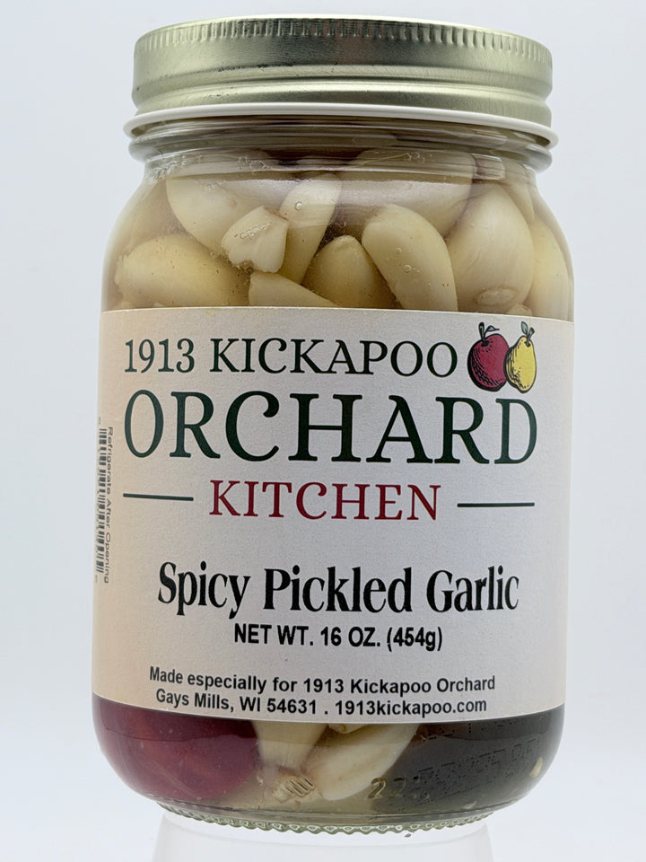 Spicy Pickled Garlic